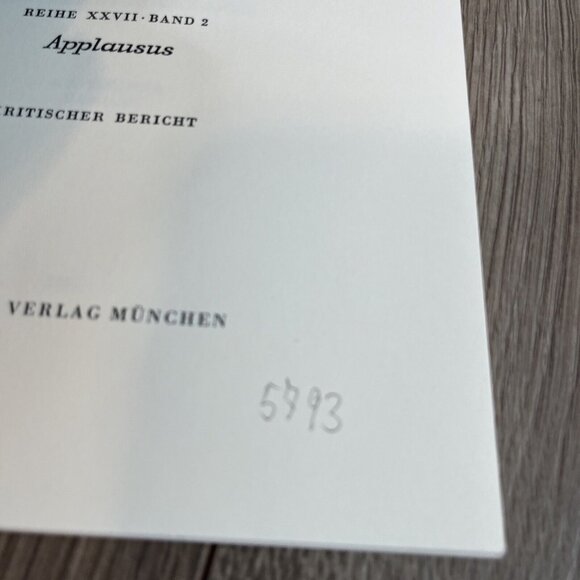 Joseph Haydn Werke Reihe XXVII Band 2 Applause - Picture 5 of 7